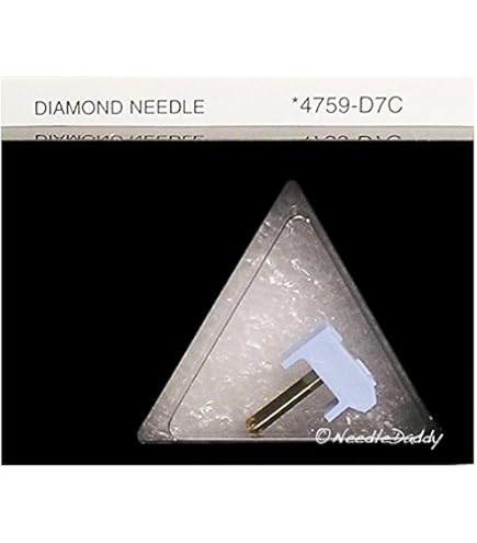 NEW DIAMOND NEEDLE STYLUS FOR SHURE M44 M44-7 M447 4759-D7C