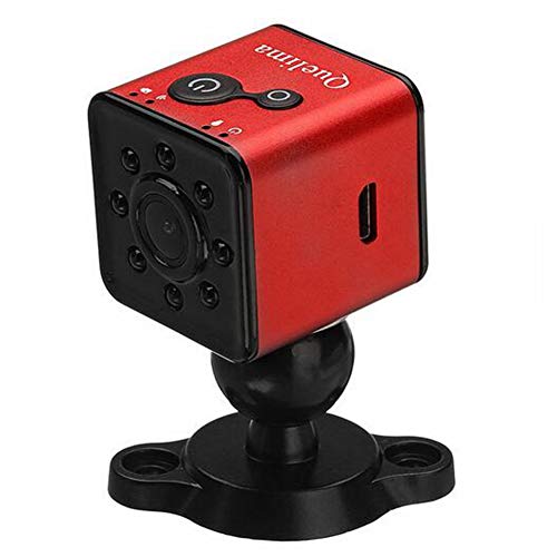 Hitommy Quelima SQ13 Mini HD 1080P Car DVR DV Camera - Red