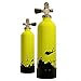 TankH2O Scuba Tank Original Single Wall Stainless Steel Water Bottle