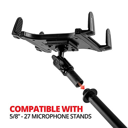 Tablet Holder for Mic Stand TACKFORM Commercial Grade Live
