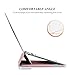 SWEES for MacBook 12 Inch Case Sleeve with Stand Function, 12 Inch Apple New MacBook Ultrabook Wallet Sleeve PU Leather Cover Case Laptop Carrying Bag with Rear Pocket Design, Rose Gold