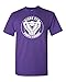 Globo Gym Cobra Funny Parody Adult DT T-Shirt Tee (Medium, Purple)
