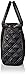 Sachi Fashion Insulated Lunch Bag, Black Quilted
