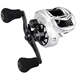 KastKing Kapstan Elite Size 300 Baitcasting Fishing Reel, Low Profile Baitcasters, Large Capacity Casting Reel, 35 lbs. Drag, 5.4:1 Ratio, 8+1 Stainless Steel Ball Bearings, Centrifugal Brakes.