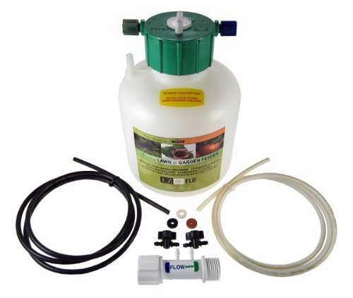 3/4 Gallon Hose Bib & Drip System Connection EZ-FLO Fertilizer Injector - For On/Off Pressure Only