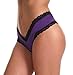 Sofishie Sexy V-Back Criss Cross Panties - Purple - Medium