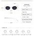 SORVINO Vintage Rectangle Sunglasses for Women Small Rimless Candy Color Glasses (02-4packs)