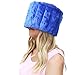 Huggaroo Ice Comfort | Cold Compress for Migraine Relief – Stocking Stuffer – Super Soft and Plush Shoulder and Neck Ice Pack Head Wrap - 9 Individual Ice Pack Compartments for Cold Therapy