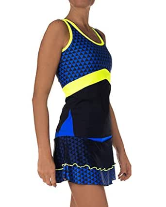 IDAWEN Sport Fashion Falda Deporte Mujer. Falda Vuelo para Padel o Tenis.