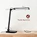 TaoTronics TT-DL047 LED Desk Wireless Charger, Dimmable Table Lamp, 5 Color Temperatures with 5 Brightness Levels, Touch Control, 1H Timer, Philips Enabled Licensing Program, Black