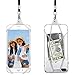 Gear Beast Universal Cell Phone Lanyard - Silicone Cell Phone Holder for Walking w/Neck ﻿Strap, Clear