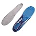 Bringsine Massaging Insoles -Shoe Inserts for Running, Hiking - for Men & Women, Extra Protect Foot Cushion - Advanced Design Gel Absorb Shock (US Men Size:8-12)