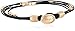 Fossil Dainty Nugget Rose Gold Wrap Bracelet