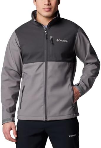 【美品 高機能】US Columbia OMNI-SHIELD ソフトシェル Columbia Men Omni-Shield Mt. Village Softshell Jacket (S, Navy) at