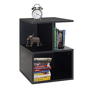 Klaxon Rado Side Table/End Table/Coffee Table (Black)