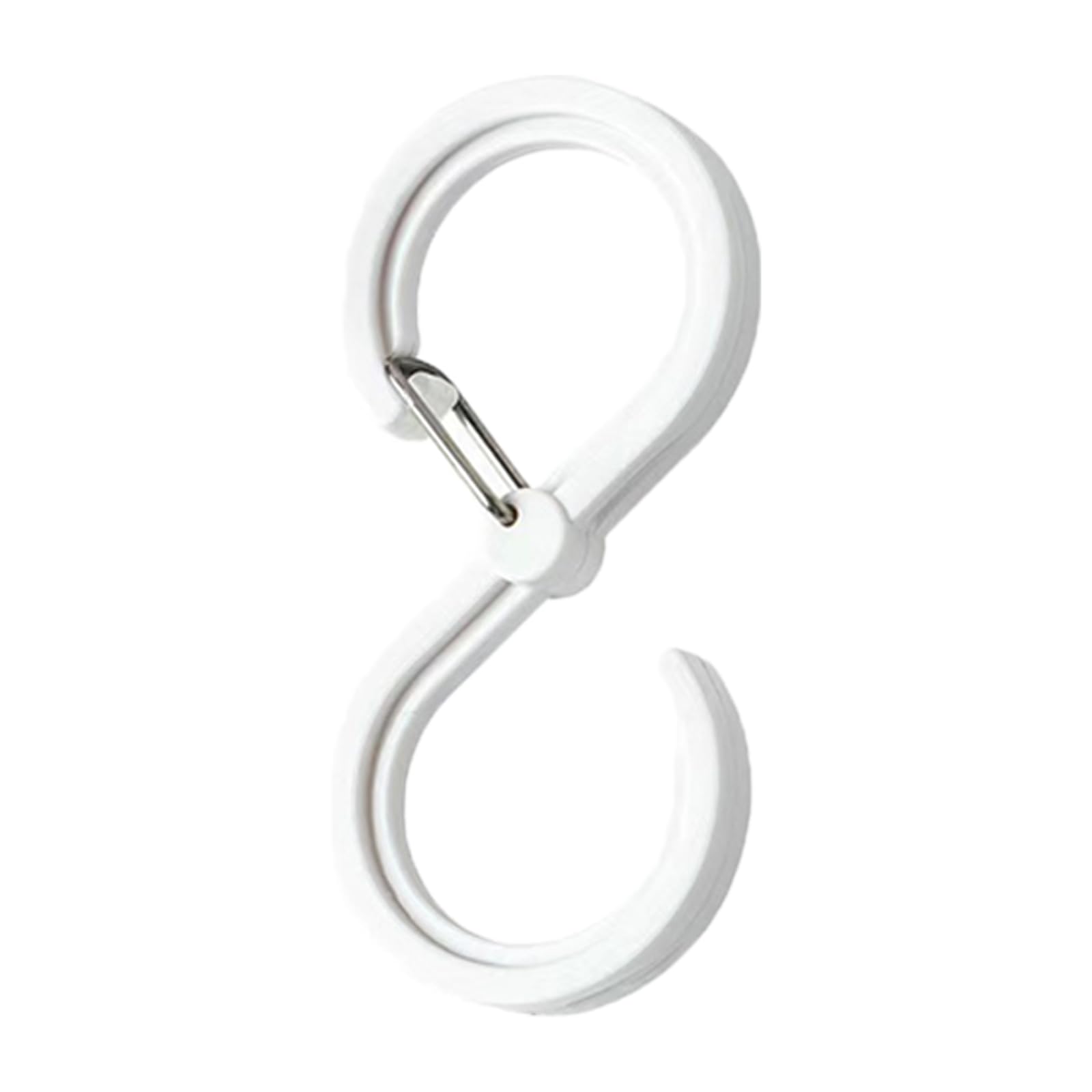 JinliangGuo 24Pcs Multifunctional Plastic S Hooks Durable Kitchen S Hooks Clips Heavy Duty S Shaped Hooks Hanging Hanger Hooks Safety Buckle for Hanging Clothes Bags