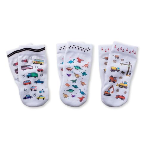 squid socks Polyester Socks | 0-6M, 6-12M, 12-24M, & 2T-3T | Grip Socks that Stay On | As Seen on Shark Tan