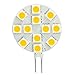 HERO-LED SG4-12T-DW Side Pin G4 LED Disc Halogen Replacement Bulb, 2.4W, 20-25W Equal, Daylight White 5000K, 5-Pack(Not Dimmable)