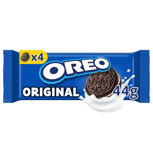 OREO Original, Knusprige Schokoladenkekse mit Vanillecreme, 44g (32er-Pack)