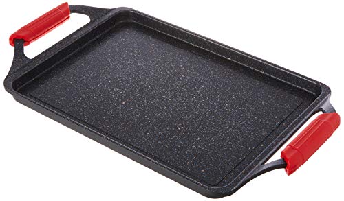 WECOOK Roasting Tray, 43x25 cm, Cast Aluminium, Non-Stick, Induction