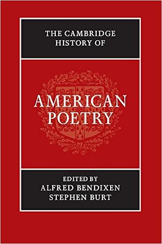 Amazon Com The Cambridge History Of American Poetry 9781107003361 Bendixen Alfred Burt Stephen Books