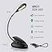 Raniaco RALP024 Newest Version-Mini Clip Bright 4000K Warm 7 Led 2-Level Reading Lights for Books in Bed 2.2oz 2H USB Quick Recharge-3 Year Warranty