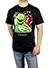 Disney Muppets Kermit The Frog Animal Photobomb T-shirt Black