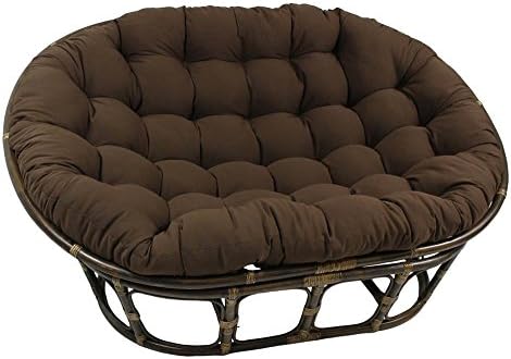78 in. Cushion for Oversize Double Papasan (Emerald)