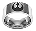 Main Street 24/7 Star Wars Rebel Alliance Stainless Steel Band Ring Multiple Men's Sizes Avail.
