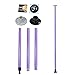 AW Static Dancing Pole Portable Full Kit Package Exercise Club Party Weight Loss 50mm with Bag(Non Rotating)