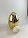 Gold Easter Egg 5.5 Inch Great Surprise Egg Empty Fillable Egg Hunt Prize - Metallic (Exclusively by Abundant Gifts)