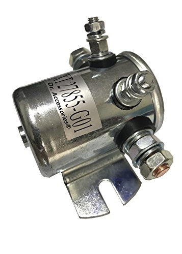 Dr.Acces EZGO Solenoid Replaces E-Z-Go: 27855G01, Fits E-Z-Go: Electric, 1986 and Newer, Hardware Included, 36V, 124 Series