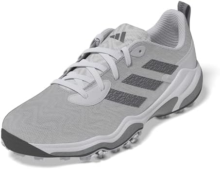 Amazon.com | adidas mens Golf Shoe, Grey/White/Hazy Orange  display picture 3
