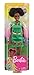 Barbie Dreamhouse Adventures Nikki Doll, Brunette, 11.5-Inch, in Green Dress, Gift for 3 to 7 Year Olds