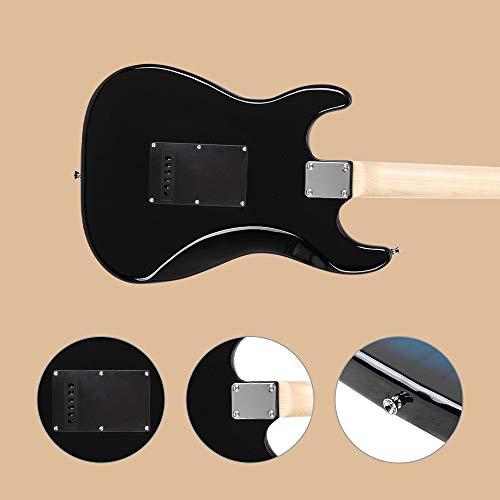 image for GLARRY Full Size Electric Guitar for Music Lover Beginner with 20W Amp