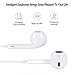 2-Pack Earphones with Microphone, Noise Cancelling Headphones with Volume Control, Running Earbuds for Android Headset