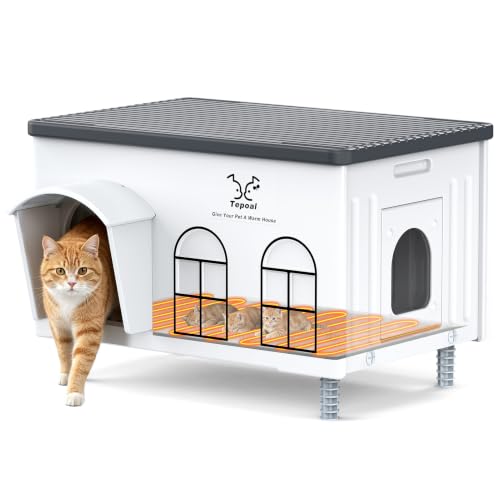 Dahivs Large Heated Cat House
