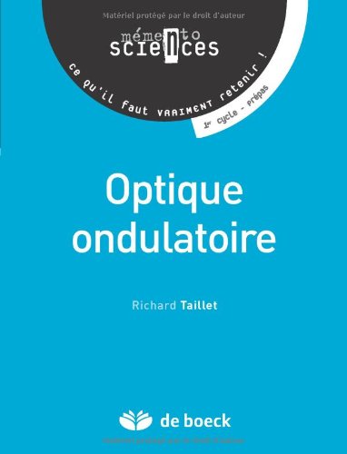 Optique ondulatoire