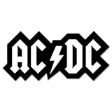 ACDC AC DC logo Vynil Car Sticker Decal - Select Size