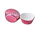 200 Pack Magenta Foil Cupcake Liners for Baking, Standard Size Metallic Cups for Muffins (2 x 1 In)