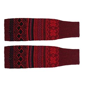 zhibeisai Vrouwen Winter beenwarmers Cable gebreid Long Gebreide Lange Boot Boot Socks Bohemen Haak Voetovertrek zoals…