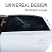 Baby Car Window Shade,Universal Rear Window Sun Shade with Breathable Mesh,Premium for Small & Medium Car Camping(2 Pack)