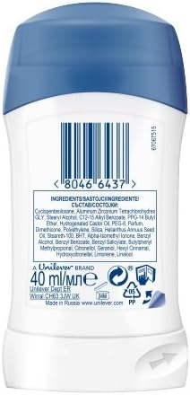 Dove Original Antiperspirant Deodorant Stick 40ml Bundle - Grooming Essentials and Hygiene Body Care for Men and Women - Pack of 6 - Image 3