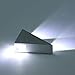 Lightess Modern LED Wall Sconces Triangle Mini Wall Lamp Designed 3W Cold White