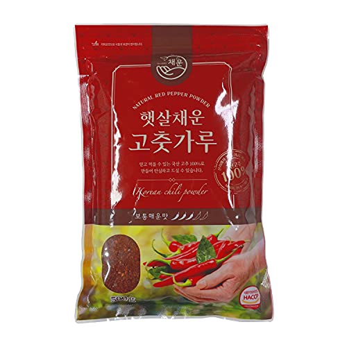 Chaeun Korean Premium Red Chili Pepper Flakes Seasoning Powder