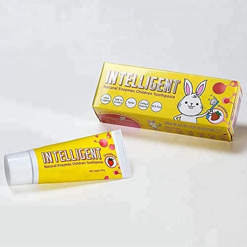 INTELLIGENT Saliva Enzymes Baby/Kids/Children Toothpaste No Fluoride