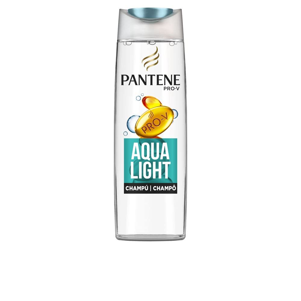 Pantene Shampoo 300 ml Aqua Light Estándar Black