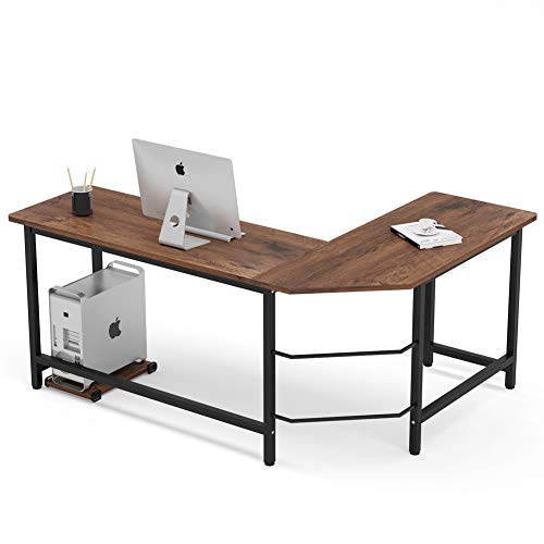 Tribesigns Modern L Shaped Desk Corner Computer Office Desk Pc