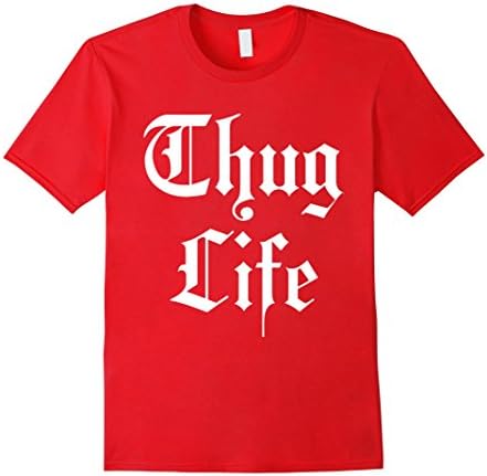 Thug Life Tshirt - Male XL - Red