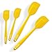 ChefStir Silicone Spatula Set of 4 (Yellow)